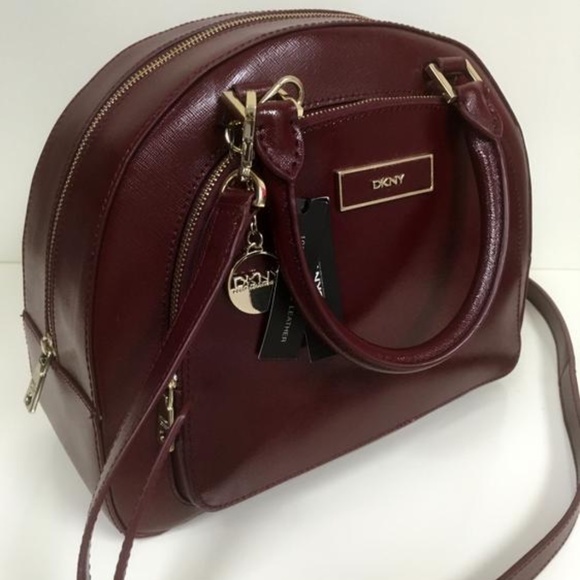 DKNY Leather Satchel - Picture 1 of 1